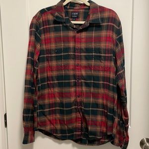 J. Crew Mens L flannel
